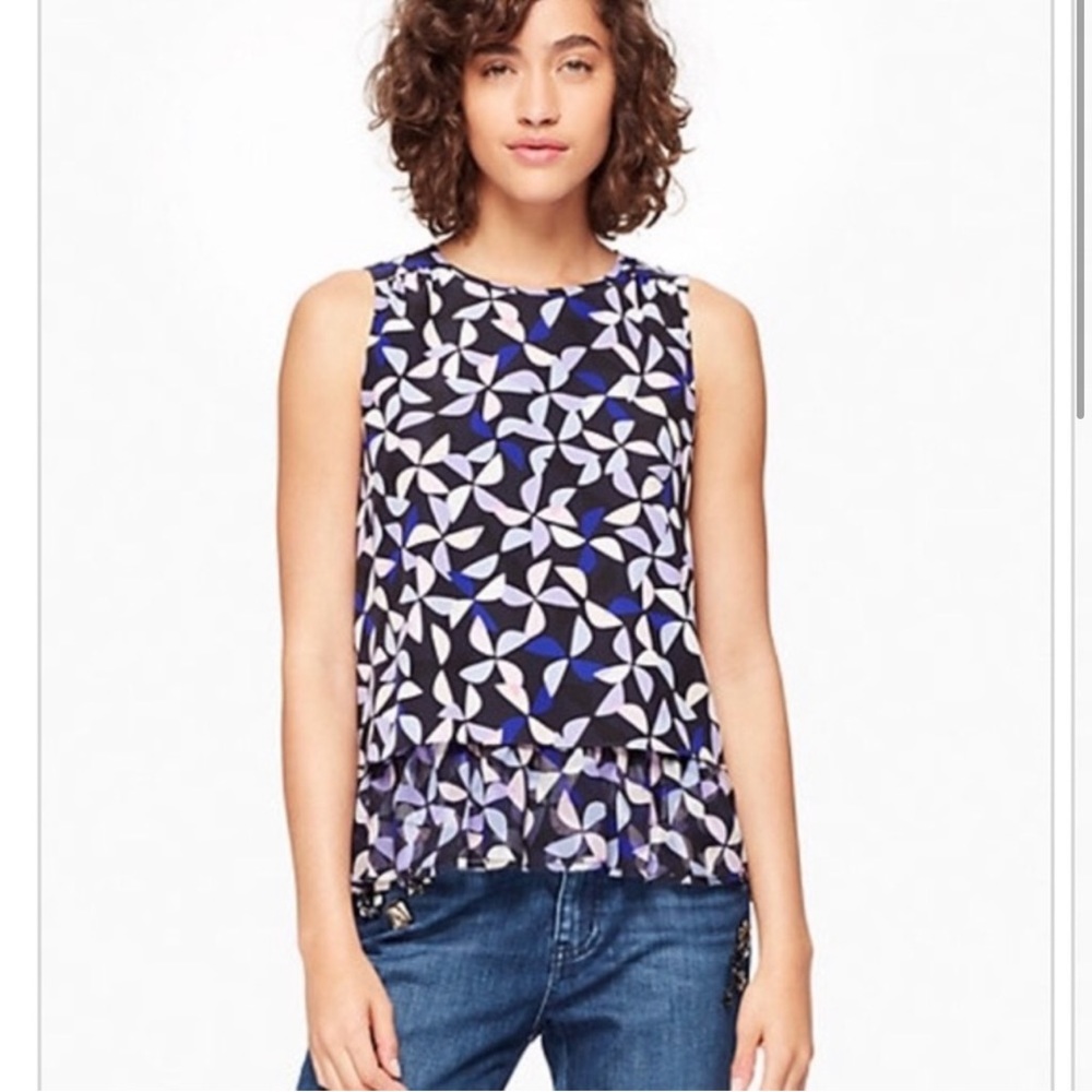 Kate spade pinwheel blouse